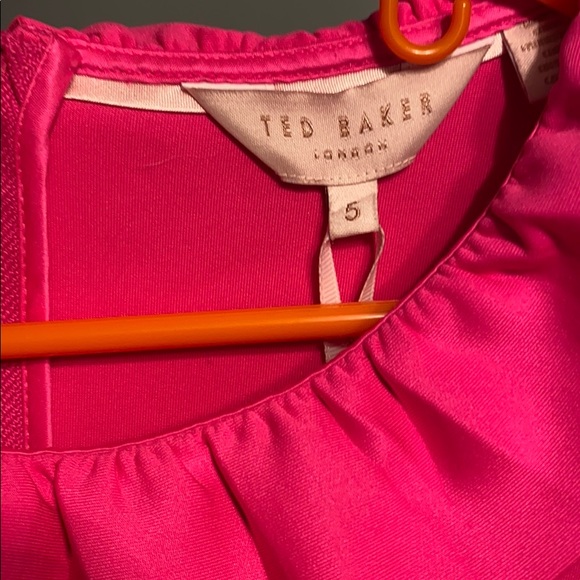 Ted Baker London Jannett Laser Cut Ruffle Dress - Picture 6 of 8